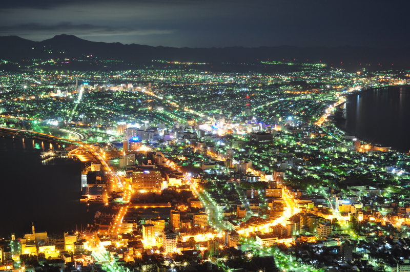 北海道函館山夜景画像 デジタル画像と旅行情報ブログ